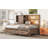 Twin Lounge Daybed with Storage Shelves, Cork Board, USB Ports and Three Drawers-1506250541