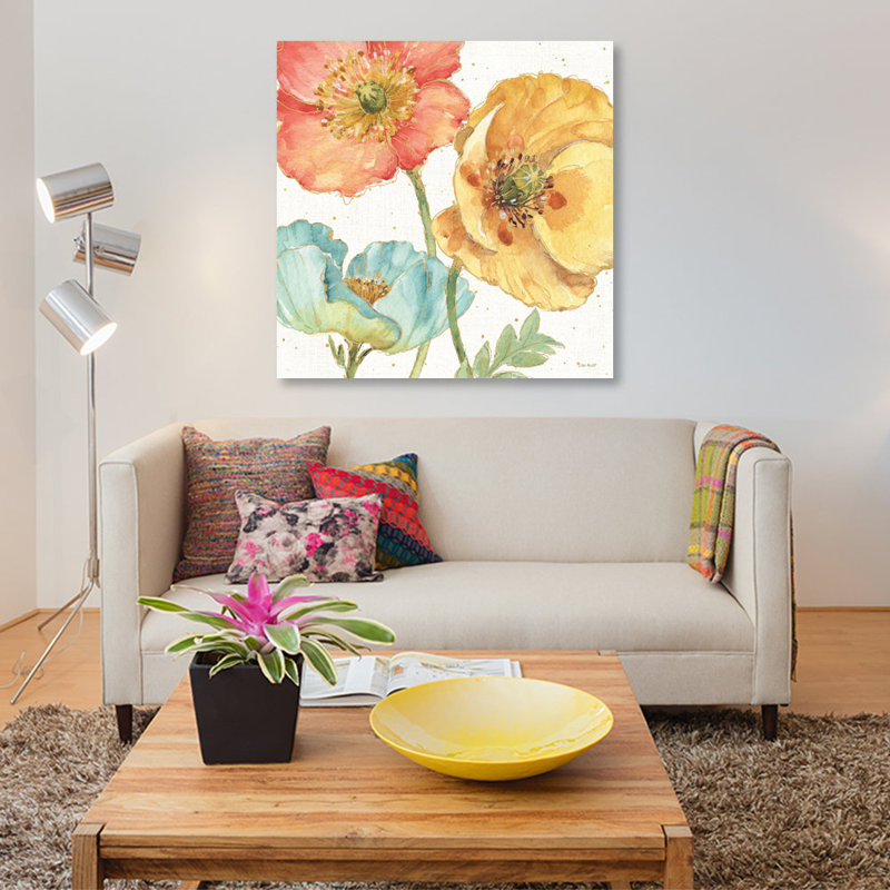 « spring molles iii »-impression sur toile tendue, H 37 po x l 37 po x P 1,5 po