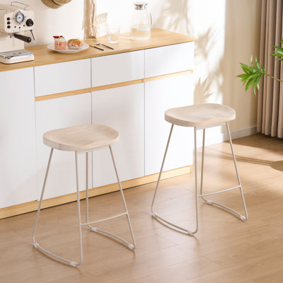 Dodger Solid Wood Stool