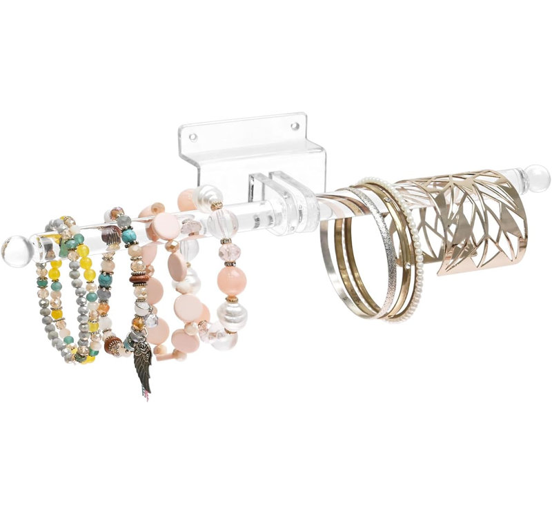 Premium 2 Way Acrylic Slatwall Accessories Display