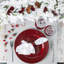 Argon Tableware - Metallic Melamine Coasters - Set of 6-55595116