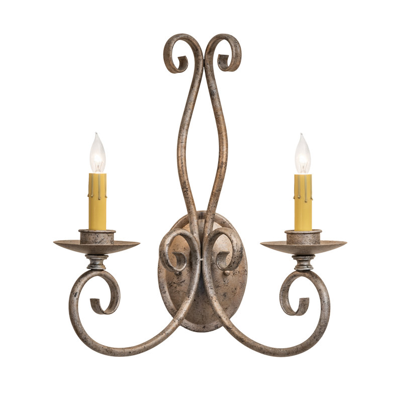 Phillipe 2 - Light Candle Wall Light