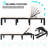 Courtright Outdoor Chaise Lounge Set with Cushions