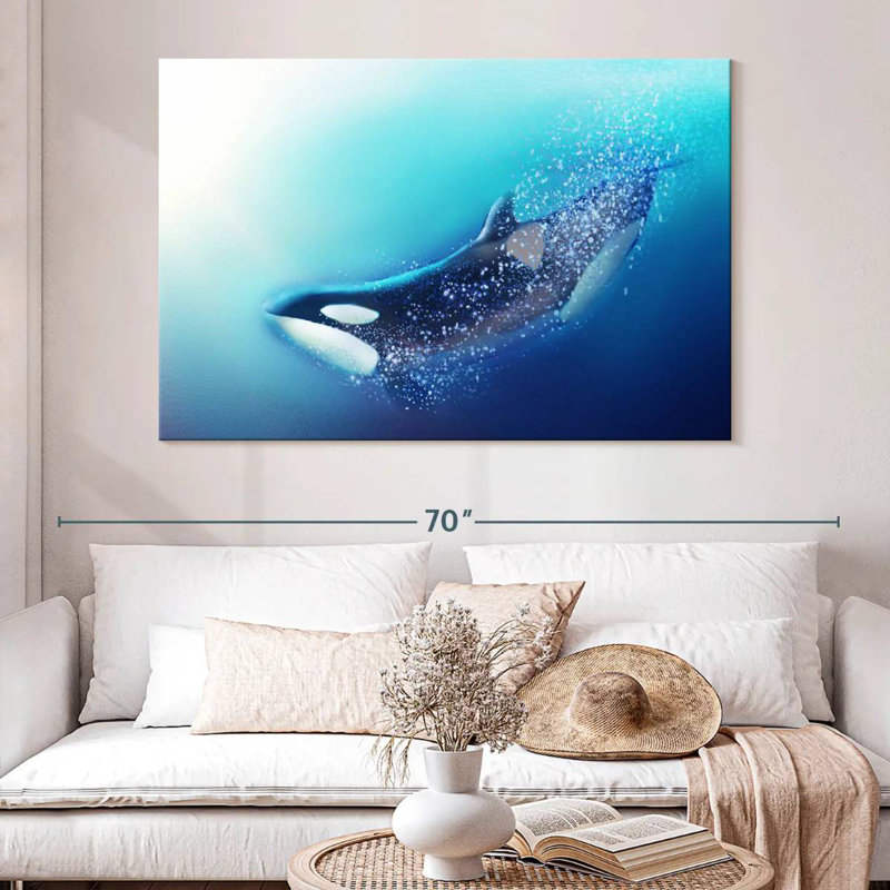 Brampt Underwater Orca, 34" H x 51" W