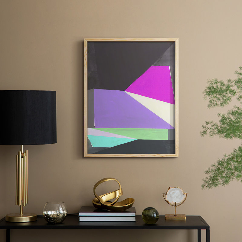 Chop III Framed Print - Solid Wood