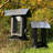 Garlan Metal Hanging Hopper Bird Feeder