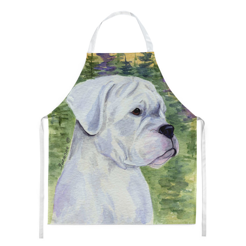 No Pattern Bib Apron