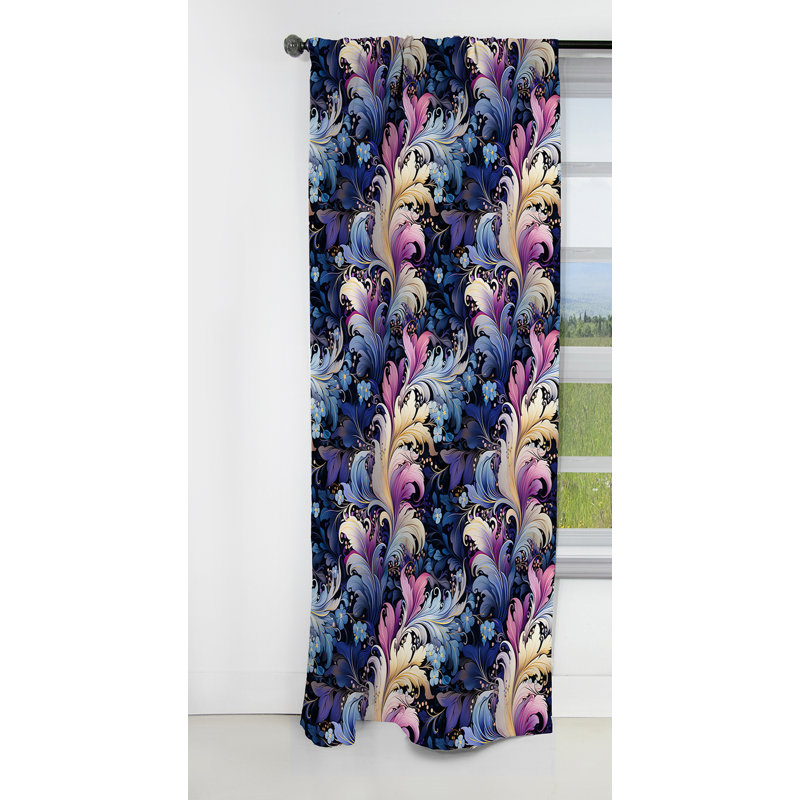 Motif cachemire Ethereal Whispers Paisley III, L 52 po x L 84 po