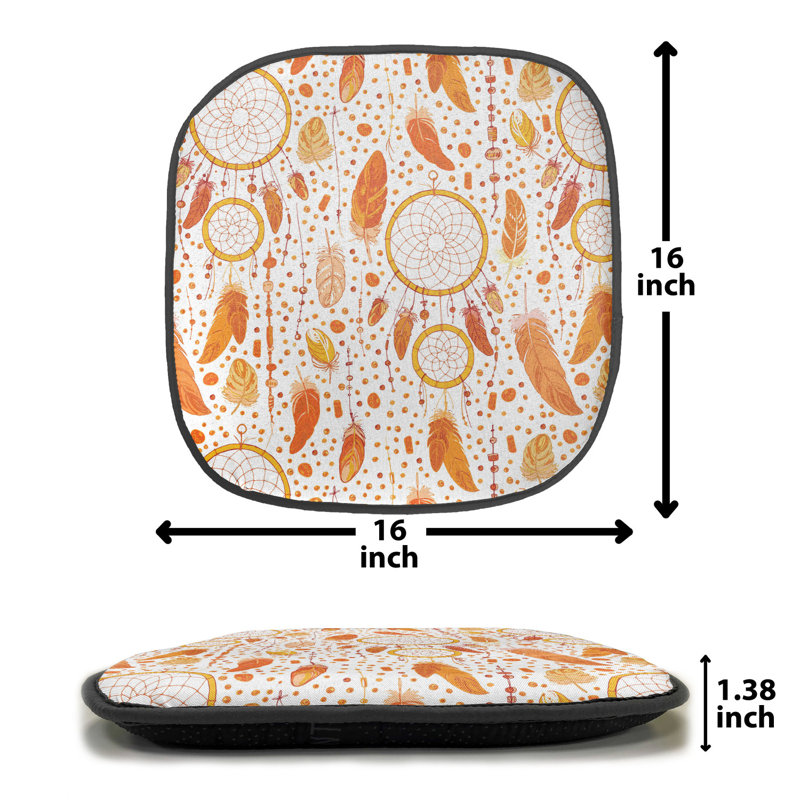 Outdoor 1.38'' Dining Chair Seat Cushion