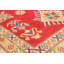 Tapis de bois one-of-kind à la main-noué la 2010 gaznis rouge/or 2 pi 6 po x 10 pi Hypoluxo