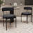 Boucle Dining Chairs Teddy Upholstered Dining Room Chairs Kitchen Chair With Metal Legs Mid Century Modern Chair For Dining Room, Kitchen-1599018391-1583195071