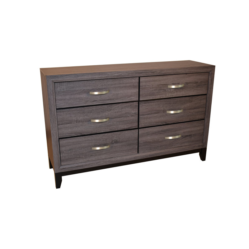 Webster 58 " W 6 - Drawer Dresser
