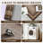 Boho Washable Runner Rug 5x7, Low Pile Stain-Resistant Fabric with Non-Slip Backing, Foldable Thin Design for Hallway Kitchen or Bedroom-3858343
