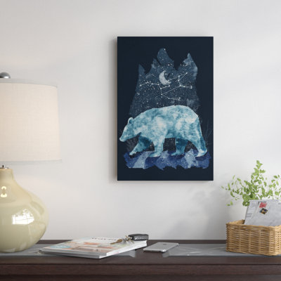 « the great bear », peinture sur toile tendue