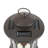 10.63'' Solar Powered Integrated LED Cylinder Lantern