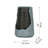 Modern Polyresin Indoor Outdoor Broken Urn Water Fountain, Gray And Black-319238284