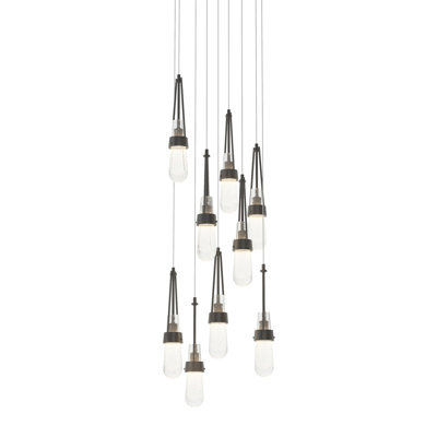 Luminaire suspendu 9 lumières Link