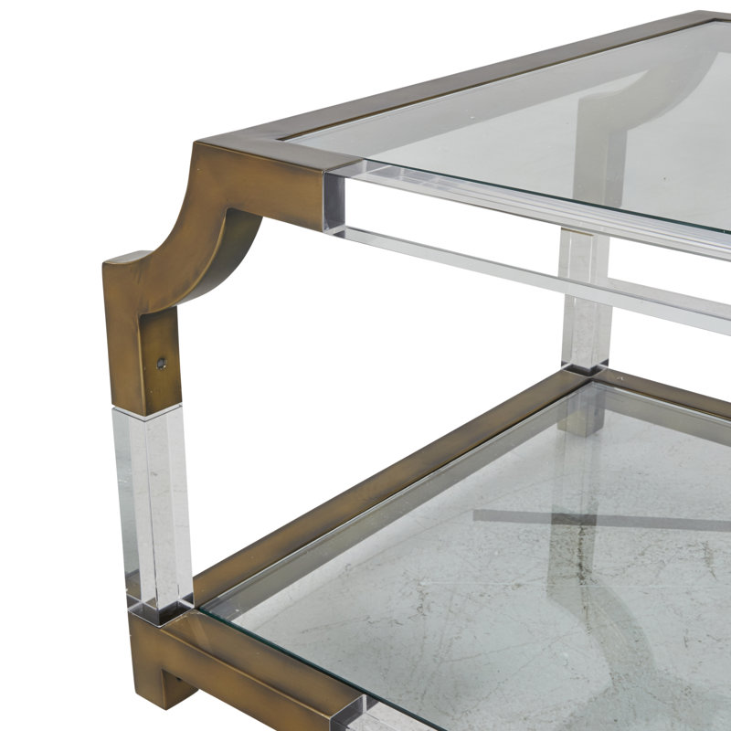 Table basse à 4 pieds avec rangement Kensley