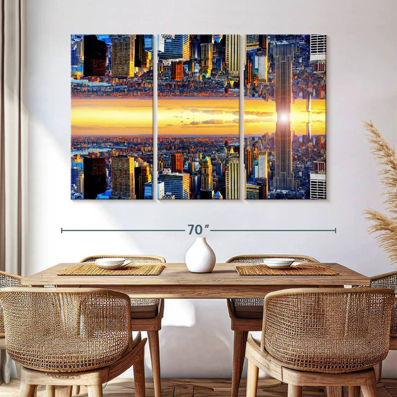 Sireci NYC Double Sided, 42" H x 65" W