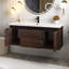 Meuble-lavabo mural simple avec comptoir 48 po Devani-56269772