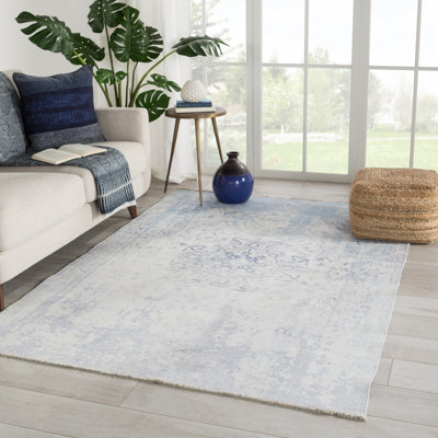 Tapis oriental bleu / beige Hingham