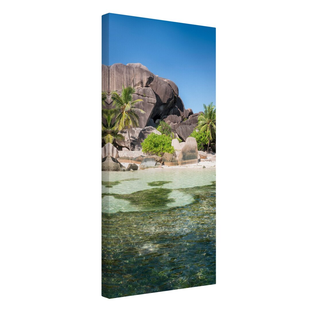 17266/Rechteck/Leinwandbild - La Digue