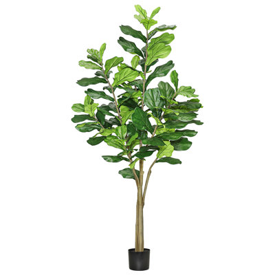 Figuier artificiel en pot