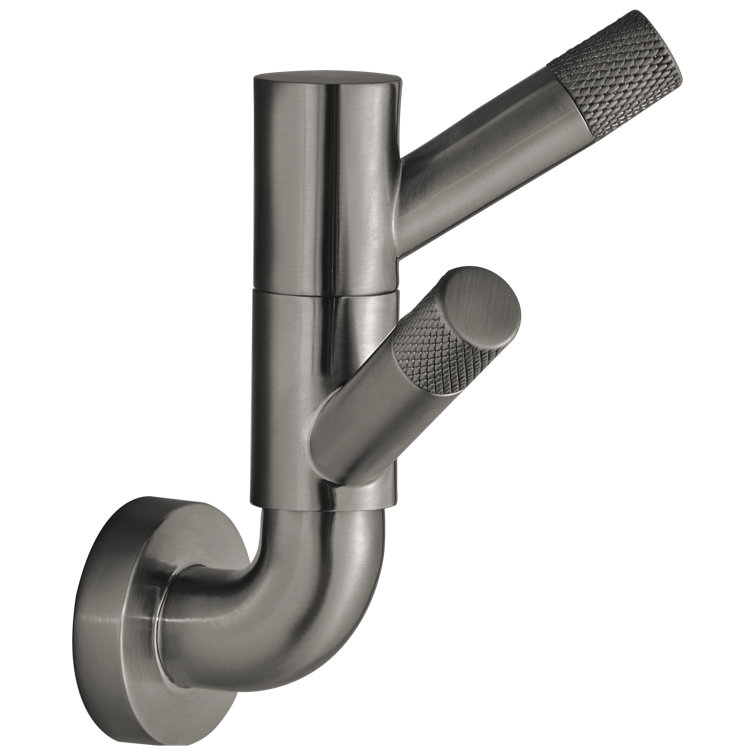Litze® Rotating Double Robe Hook With Knurling