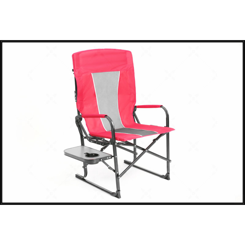 Chaise de camping, Rouge