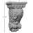 Endurathane Attica Corbel, 5"W x 3 5/8"D x 8 3/8"H, Factory Primed