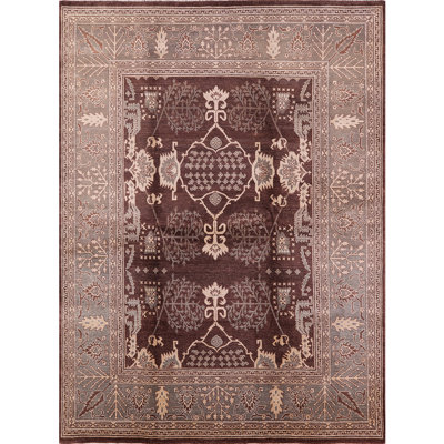 Tapis oriental gris / brun Davenport
