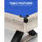 Table de billard de 84 pouces, table de billard en bois massif, tables de billard modernes avec 2 queues / boules de billard / porte-queues / craie / brosse de nettoyage-114164150