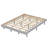 Modern Design Floating Platform Bed Frame-114294700