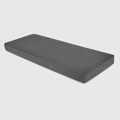 2'' H Customizable Bench Cushion For Indoor/Outdoor Furniture/Chair/Window Seat, Premium 75D High-Resilience Foam