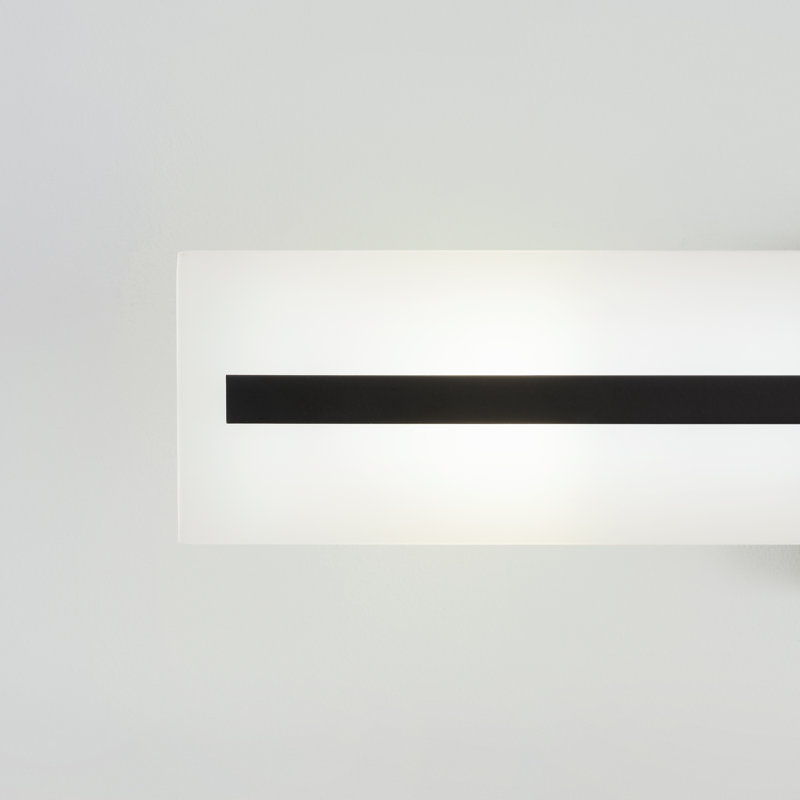 Vanity Light, Midnight Black, 2, 7"H x 24"W x 4.88"D