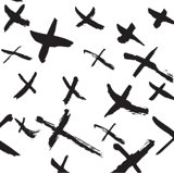 X Marks The Spot Vinyl Wallpaper Roll by Jamie Graney