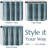 Gudinas Polyester Blackout Curtain Panel-191042826-191042825