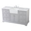 Ensemble de meuble-lavabo simple 60 po Pardue-615636236