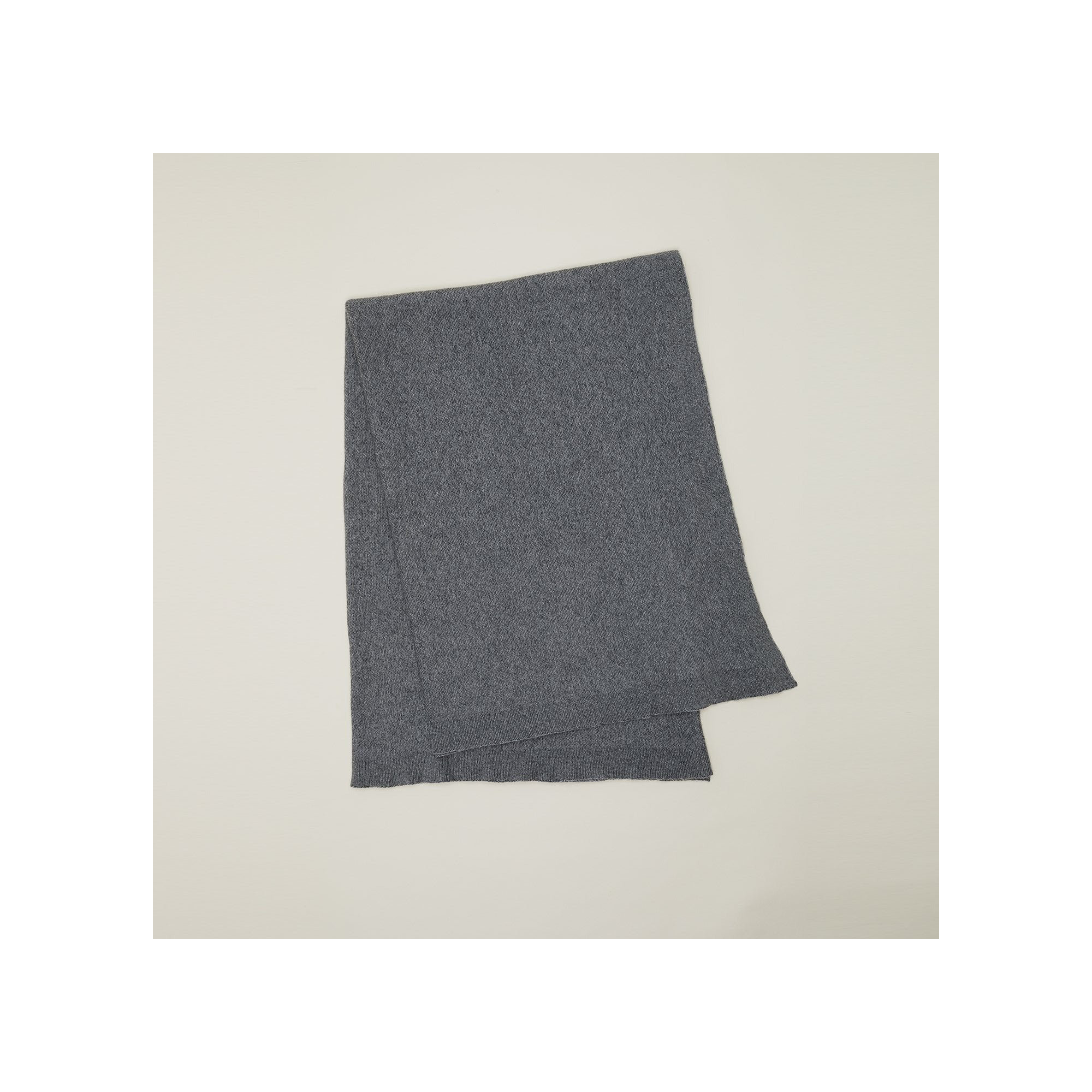 Simple Throw Blanket, 95" L x 65" W, Gray