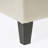 Button - Tufted And Diamond - Stitched Storage Ottoman, Beige-357518304