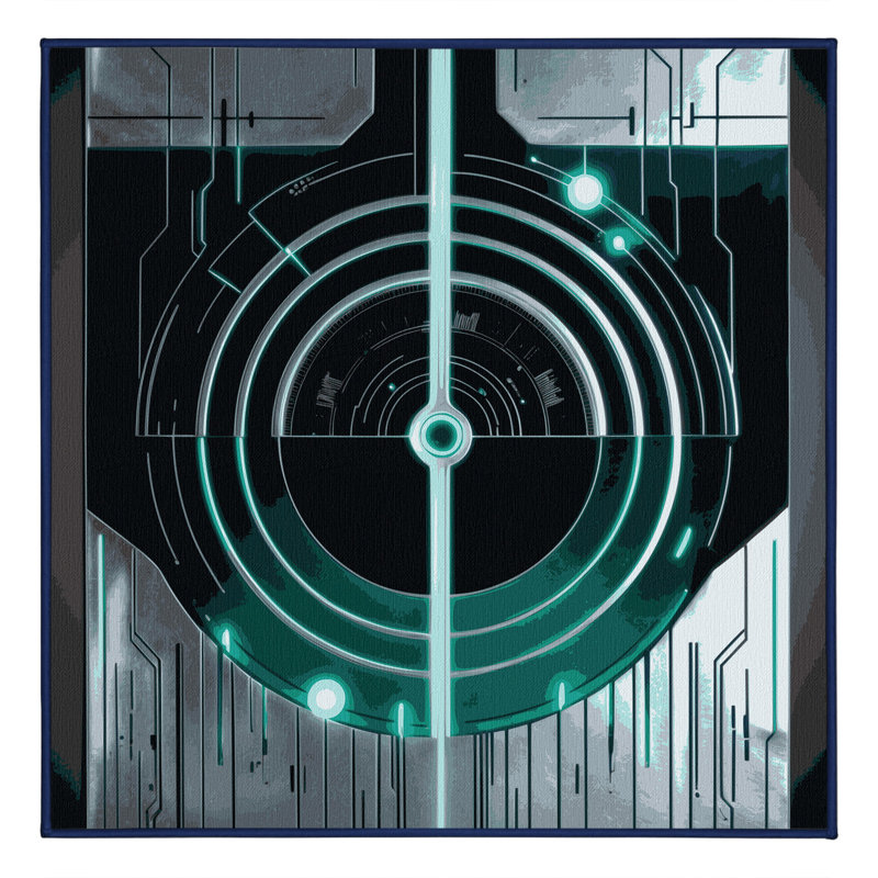 Astral Nova Rug, Square 5'