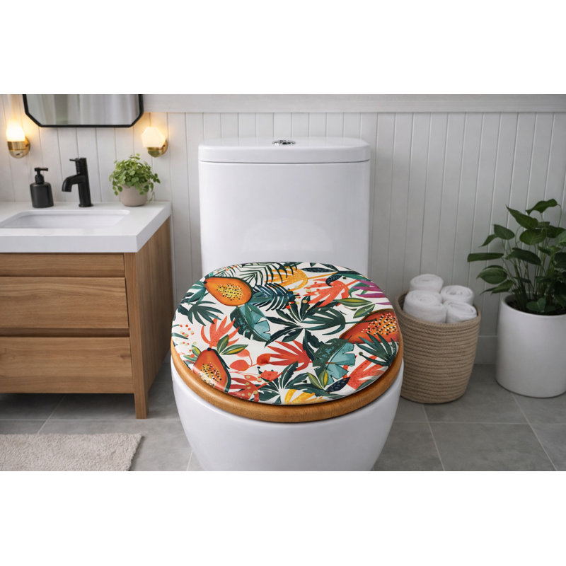 Paradise Jungle Toilet Seat