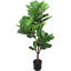 Grand figuier artificiel en pot 56 po