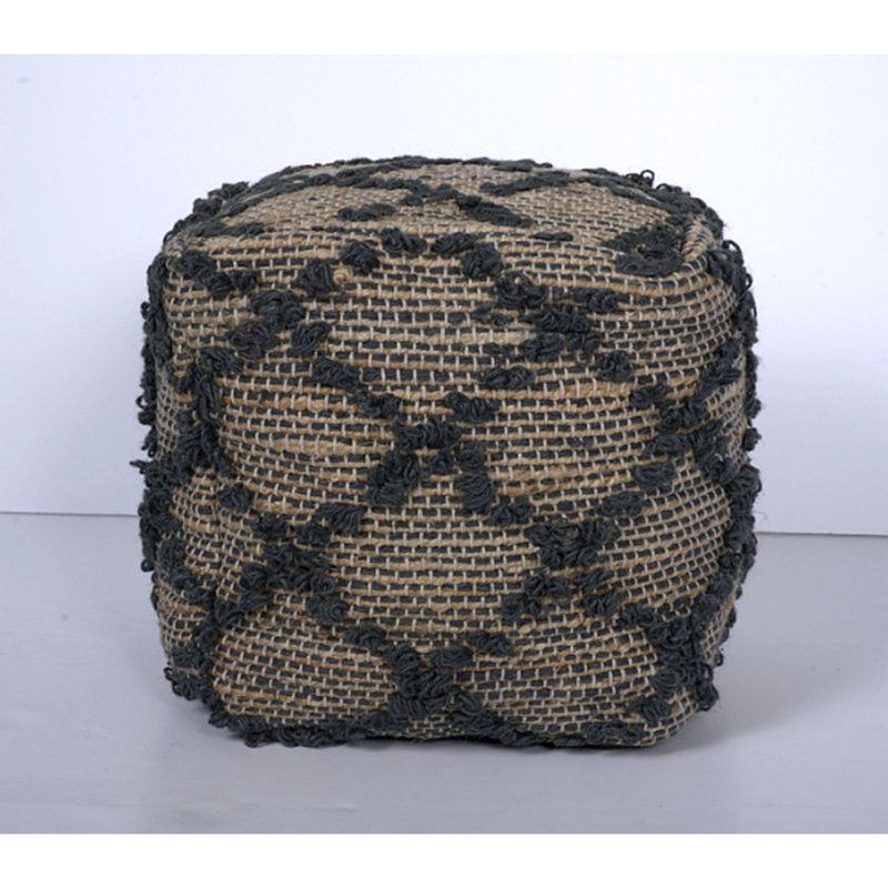 Poncho Square Pouf