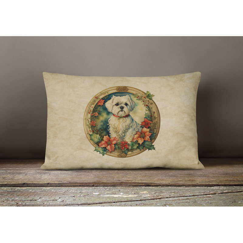 Coussin Christmas, 12 po x 16 po, Rectangulaire