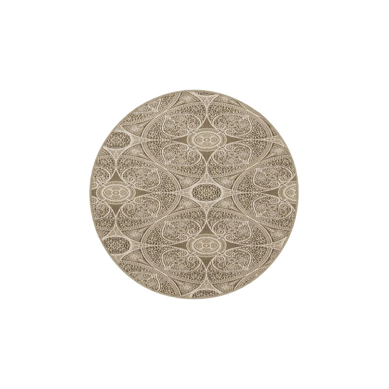 Geometric Woven Base Washable Carpet Izmir, Runner 3'4" x 9'11"