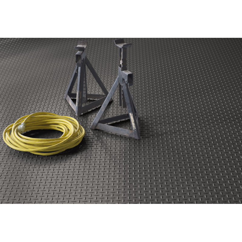 Rouleau de plancher Diamond Trailer, Gris ardoise, H 0,13 po x l 102 po x L 240 po