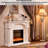 European-style simulated flame decorative electric fireplace-740803117