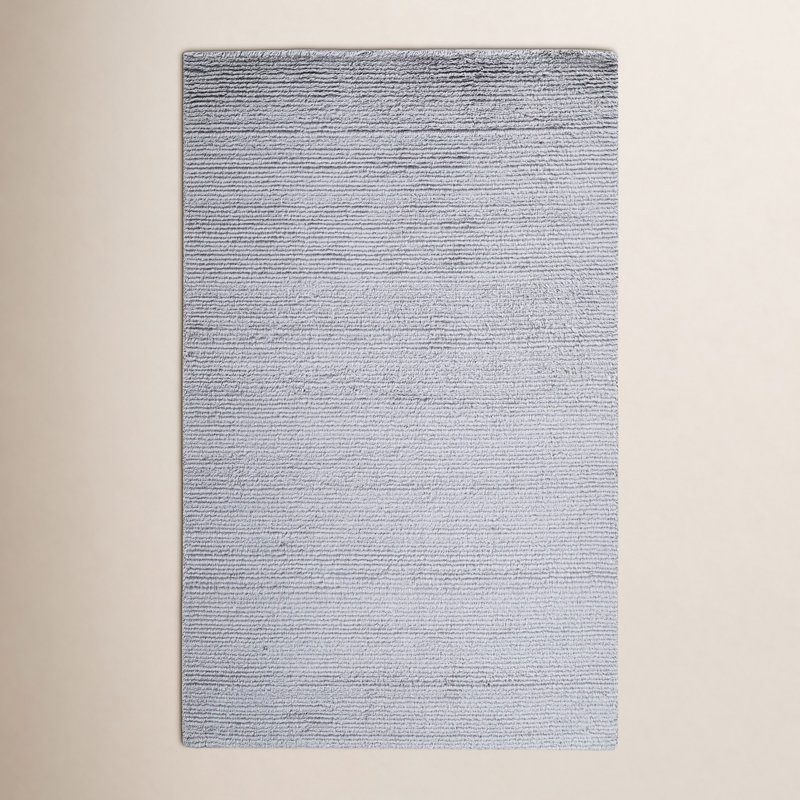 Danberry Hand Tufted Wool Shag Area Rug, Rectangle 8 x '10'