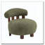 Fauteuil d'appoint en tissu Bouble-1886280464